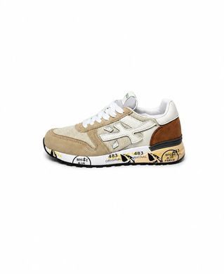 Premiata Mick Beige White Brown, 40