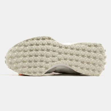 New Balance 327 Grey Beige Red/Orange Laces, 36