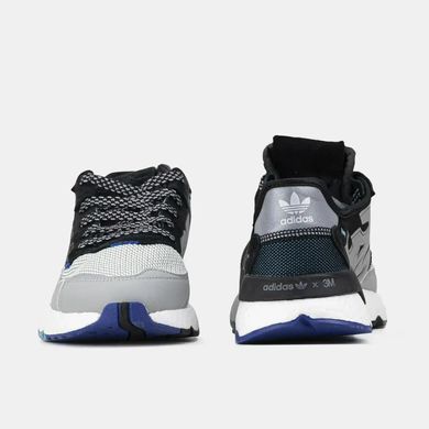 Adidas Nite Jogger Black Grey Blue, 41