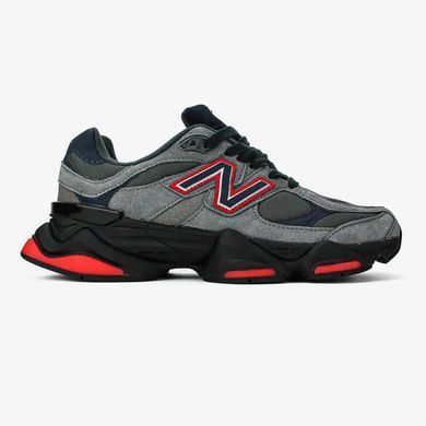 New Balance 9060 Grey Black Red, 40