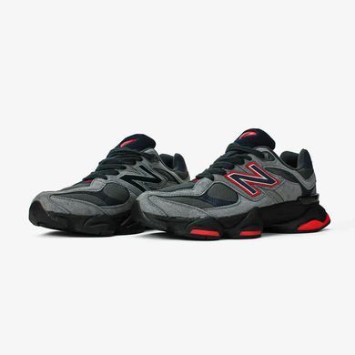 New Balance 9060 Grey Black Red, 40