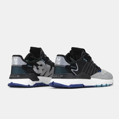 Adidas Nite Jogger Black Grey Blue, 41