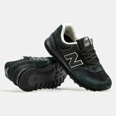New Balance 574 Dark Green Black, 36