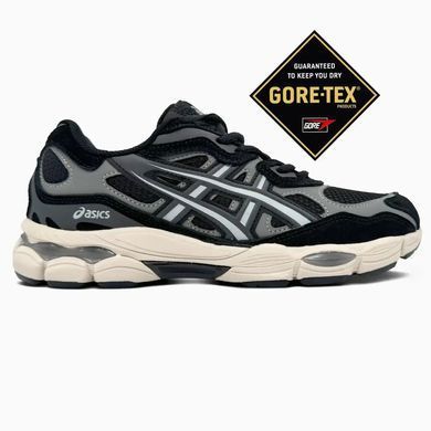 Asics Gel-NYC Black Grey Gore-Tex, 41
