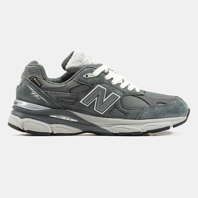 New Balance 990 Gore-Tex Grey White Термо, 41