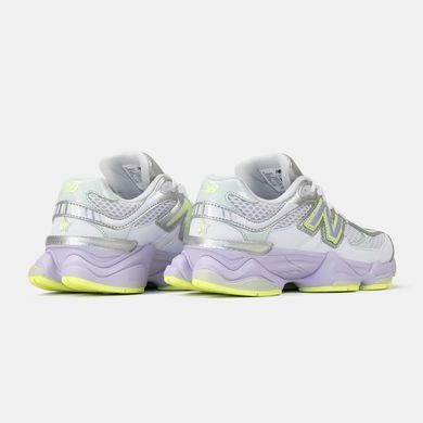 New Balance 9060 White Silver Purple, 36