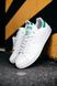 Adidas Stan Smith White Green 2859 фото 3