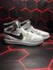 Зимові баскетбольні кросівки Nike Air Jordan 1 High Grey White Black 2267 фото 5