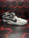 Зимові баскетбольні кросівки Nike Air Jordan 1 High Grey White Black 2267 фото 4