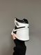 Nike Air Jordan 1 High White Black Fur 2268 фото 2