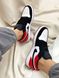 Nike Air Jordan Retro 1 Low Black Toe Red 6979 фото 3