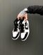 Баскетбольные кроссовки Nike Air Jordan 1 Retro Mid White Black 2085 фото 3