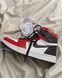 Nike Air Jordan 1 Retro High Black Red White 1 2052 фото 9