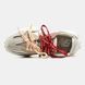 New Balance 327 Grey Beige Red/Orange Laces, 36