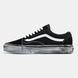 Vans Old Skool Black White Distressed Sole