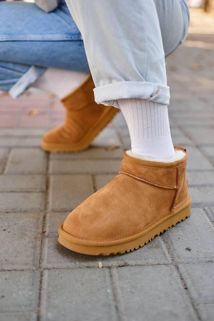 Зимние сапоги Ugg Ultra Mini Chestnut, 36