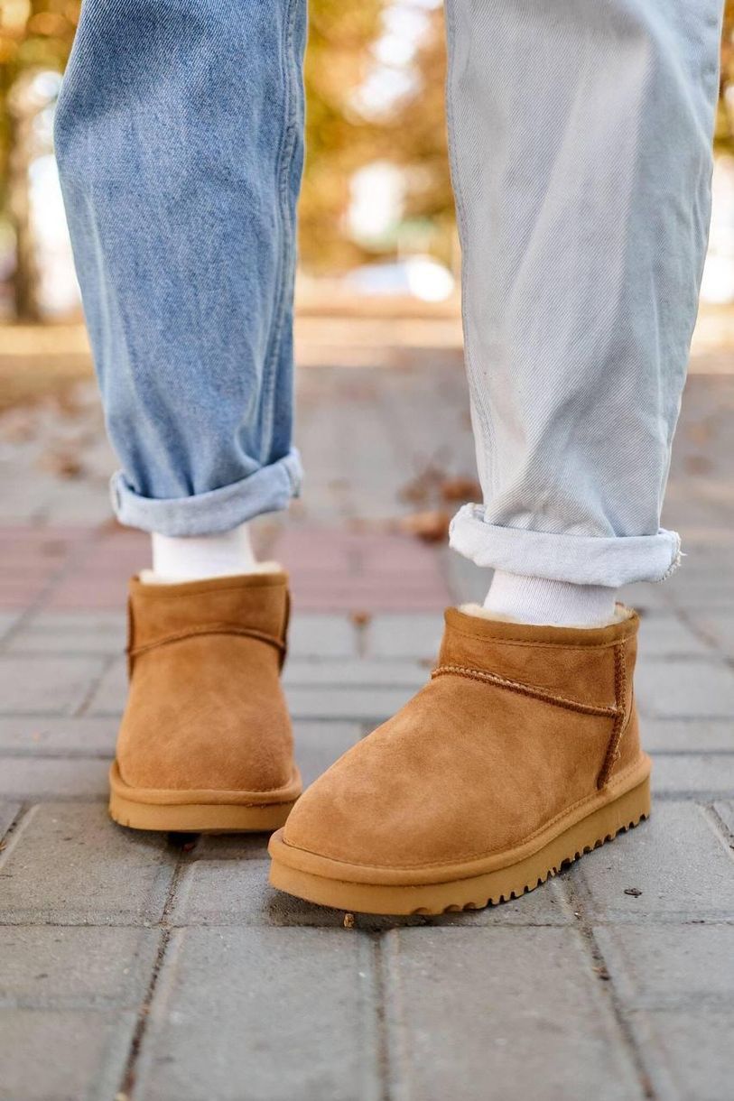 Зимние сапоги Ugg Ultra Mini Chestnut, 36