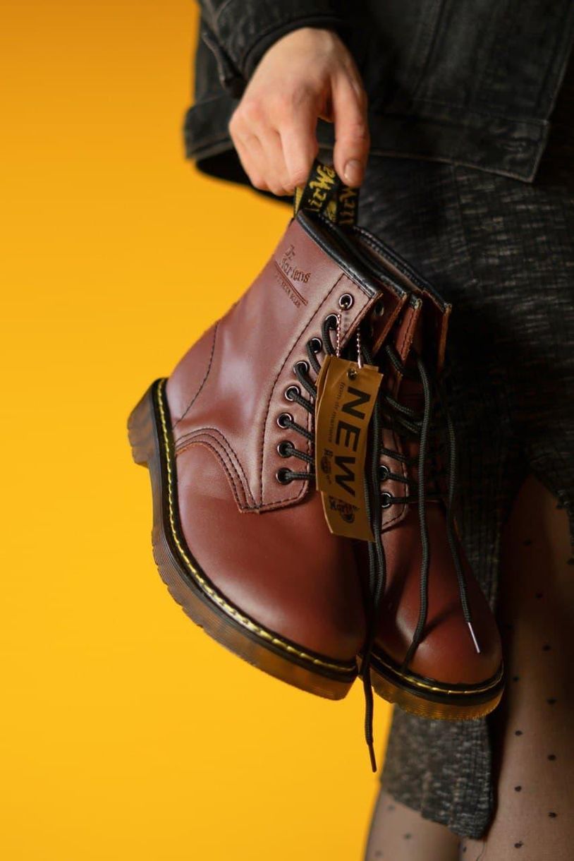 Ботинки Dr. Martens Bordo 3 4244 фото