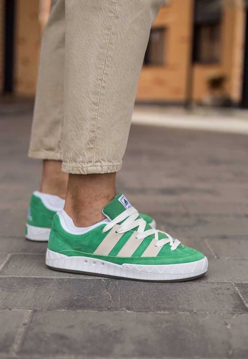 Кросівки Adidas Adimatic Green White v2 9235 фото