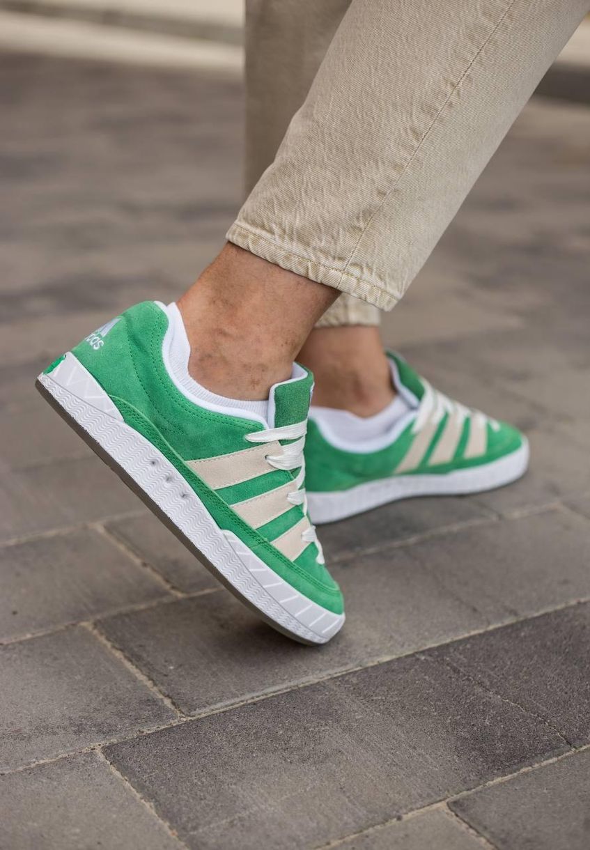 Кросівки Adidas Adimatic Green White v2 9235 фото