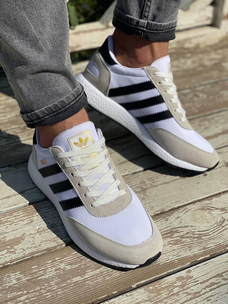 Кросівки Adidas Iniki White Grey 3 2522 фото