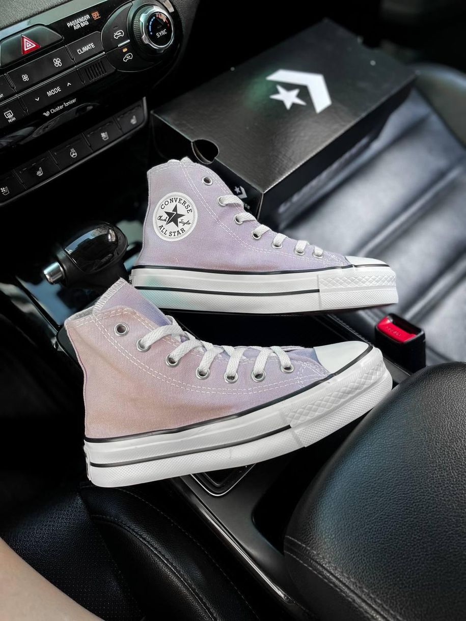 Кеди Converse High Platform Lilac 7946 фото