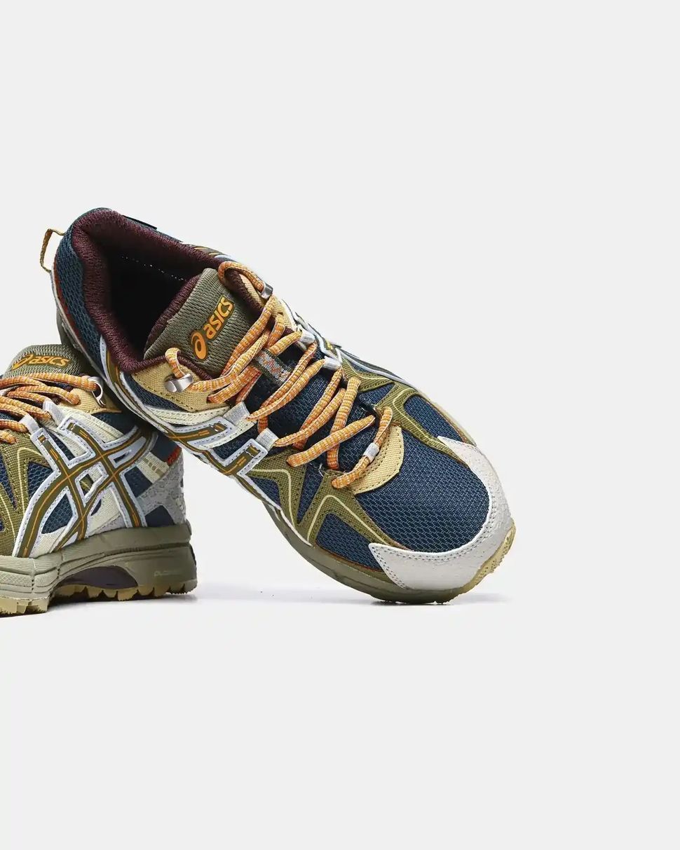 ASICS Gel-Kahana 8 Gore-Tex Navy Yellow Multi