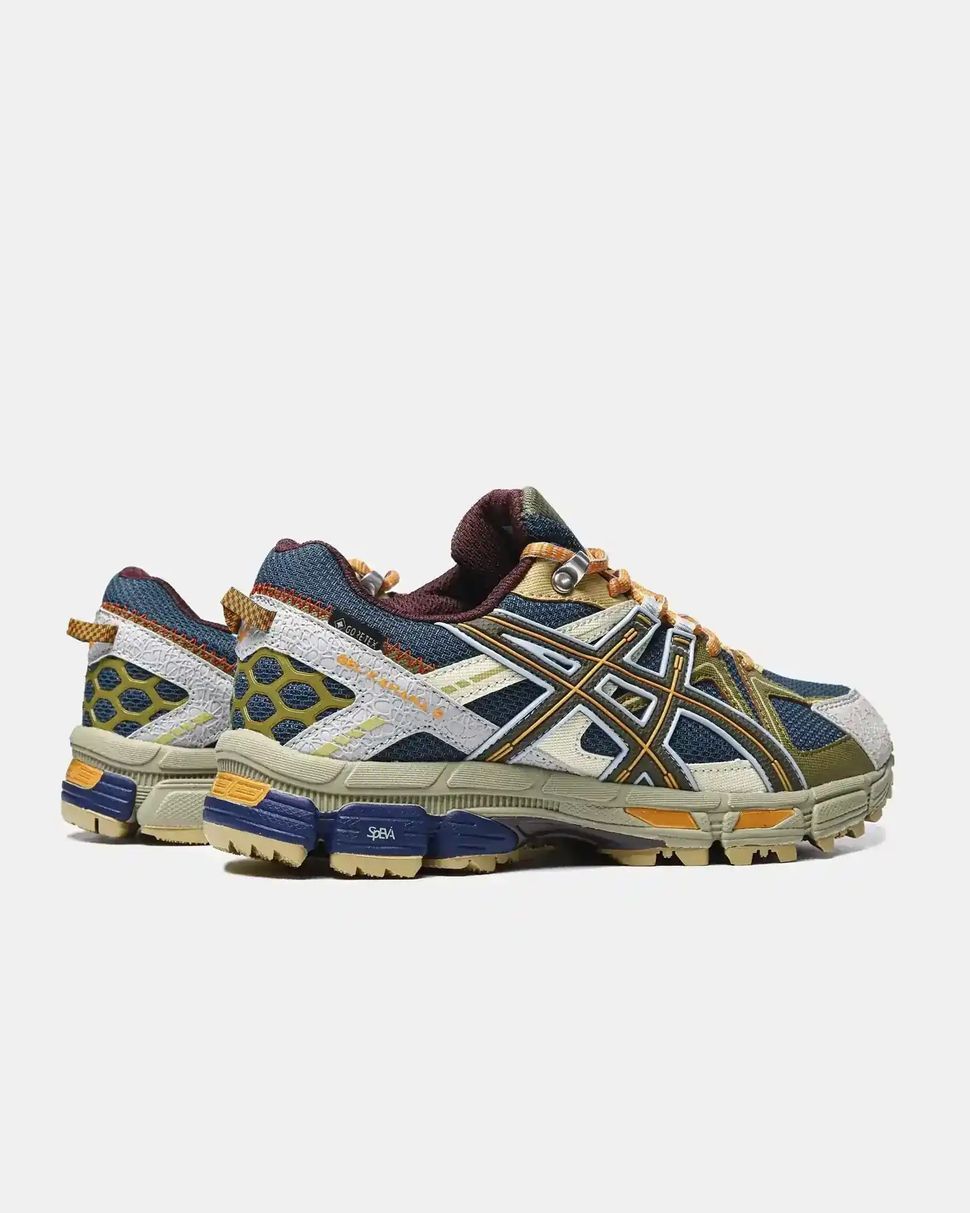 ASICS Gel-Kahana 8 Gore-Tex Navy Yellow Multi