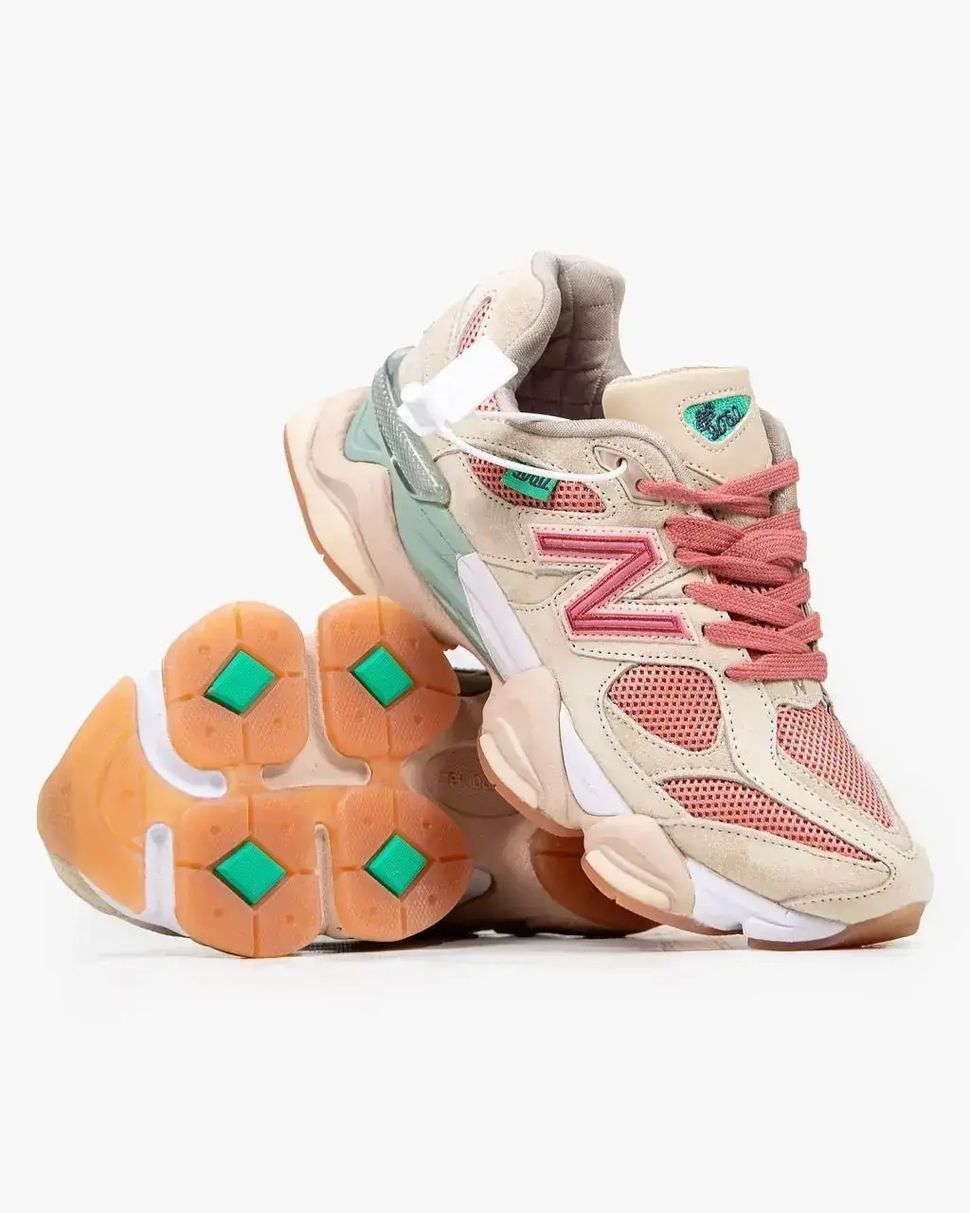 New Balance 9060 Sea Salt Coral Pink