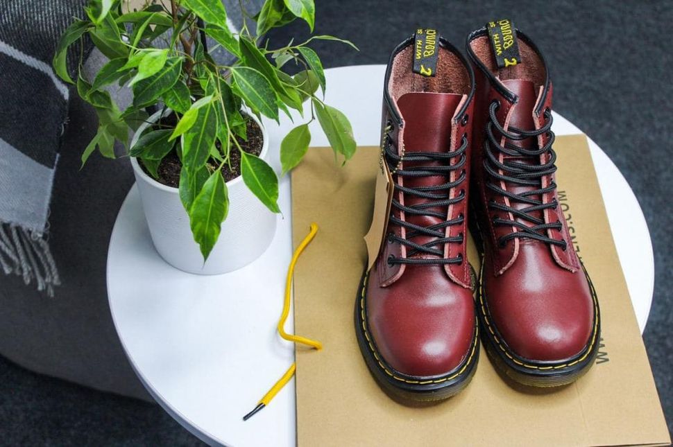 Ботинки Dr. Martens Bordo 3 4244 фото