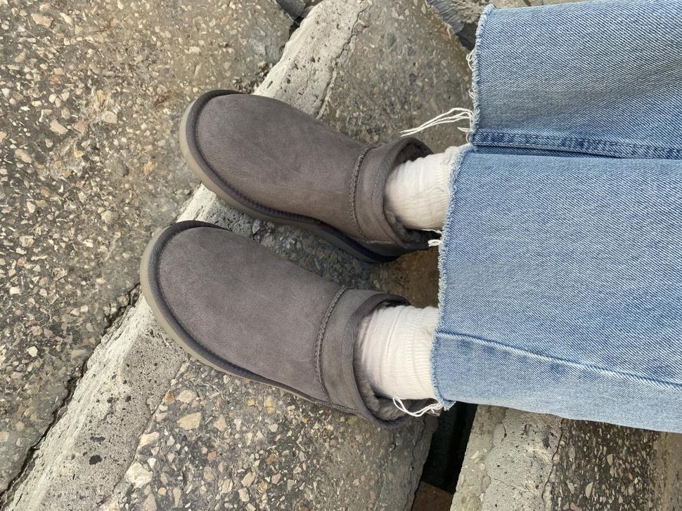 Зимові чоботи Ugg Classic Ultra Mini Grey 9427 фото