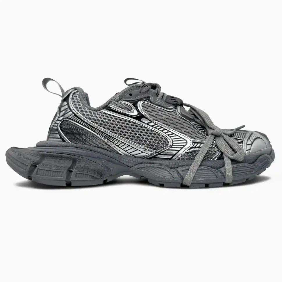 Balenciaga 3XL Mesh Grey Silver