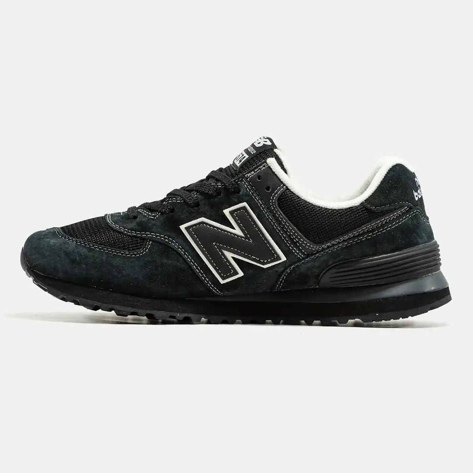 New Balance 574 Dark Green Black, 36