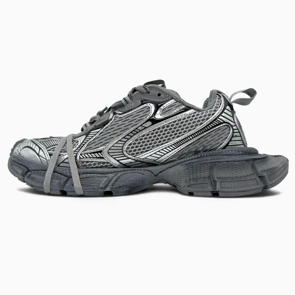 Balenciaga 3XL Mesh Grey Silver
