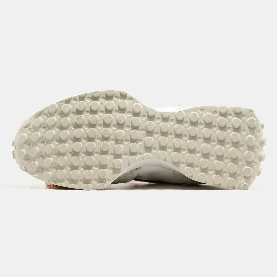 New Balance 327 Grey Beige Red/Orange Laces, 36