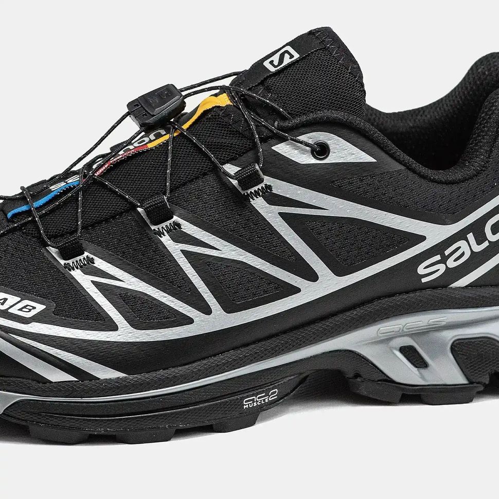 Salomon XT-6 Softground Black Silver Reflective