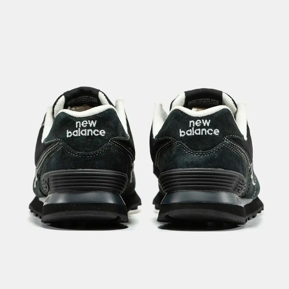 New Balance 574 Dark Green Black, 36