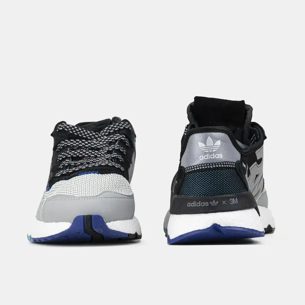 Adidas Nite Jogger Black Grey Blue, 41