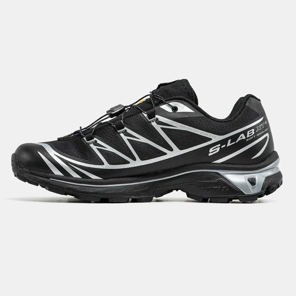 Salomon XT-6 Softground Black Silver Reflective