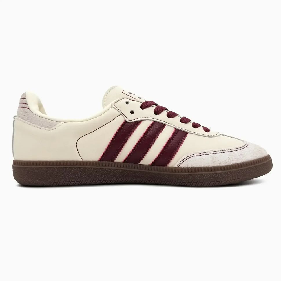 Adidas Samba OG Wonder White Maroon, 36