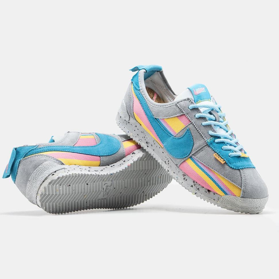 Кросівки Nike Cortez x Union L.A Grey Blue 9220 фото
