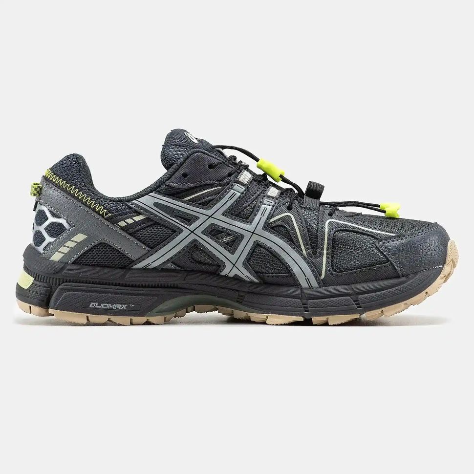 Asics Gel-Kahana 8 Black Grey Lime