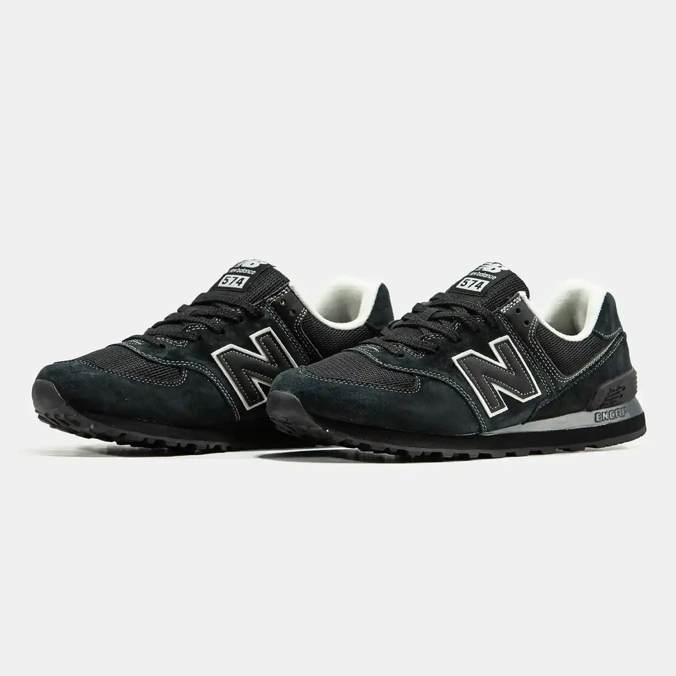 New Balance 574 Dark Green Black, 36