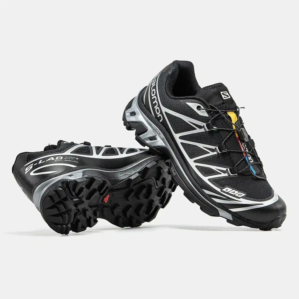 Salomon XT-6 Softground Black Silver Reflective