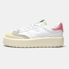 New Balance CT302 White Pink Platform