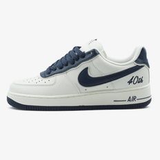 Nike Air Force 1 Low White Navy 40th, розмір 44