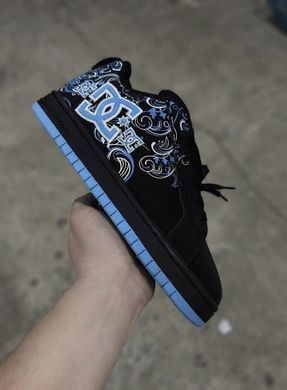 DC Shoes Court Graffik Black Blue, 36