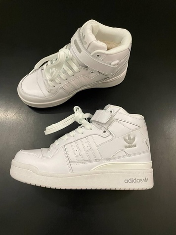 Зимові Кросівки Adidas Forum Winter White 9812 фото