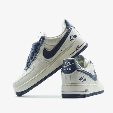 Nike Air Force 1 Low White Navy 40th, 40