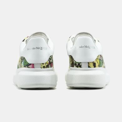 Alexander McQueen Oversized Yellow Graphic White, 36